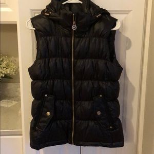Michael Kors Puffer Vest - Black NWOT